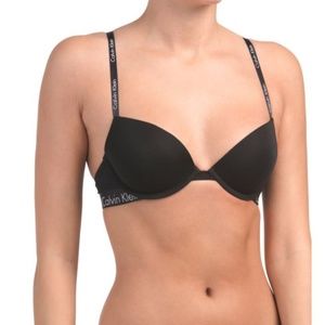 Calvin Klein Black push up Bras